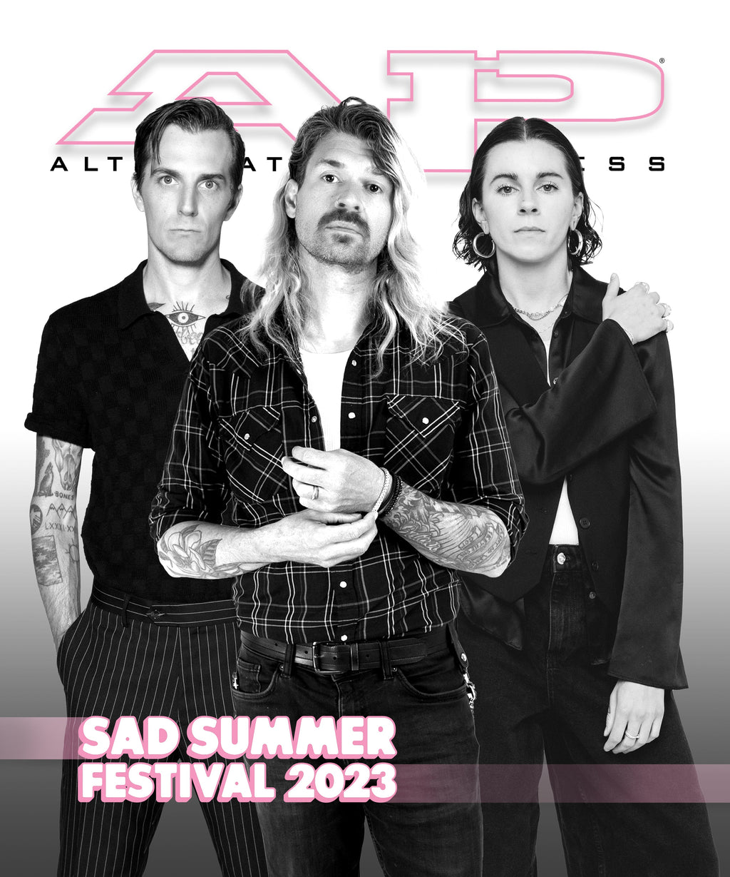 ALTERNATIVE PRESS SUMMER 2023 ISSUE FEATURING SAD SUMMER FEST + PVRIS 'EVERGREEN' LP - EXCLUSIVE - LTD. - SONNET PINK