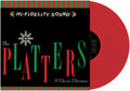 THE PLATTERS 'CLASSIC CHRISTMAS' LP - RED
