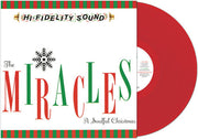 THE MIRACLES 'SOULFUL CHRISTMAS' LP - RED