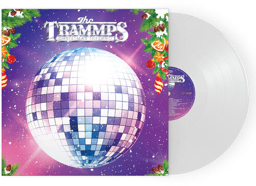 THE TRAMMPS 'CHRISTMAS INFERNO' LP - WHITE