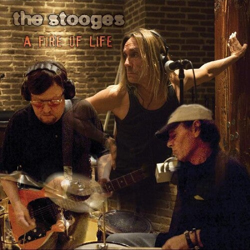 THE STOOGES 'A FIRE OF LIFE' 2LP - ORANGE