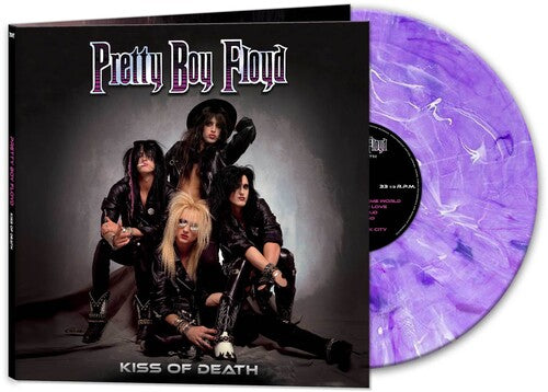PRETTY BOY FLOYD 'KISS OF DEATH' LP - PURPLE/MARBLE