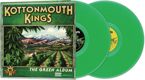 KOTTONMOUTH KINGS 'GREEN ALBUM' 2LP - GREEN