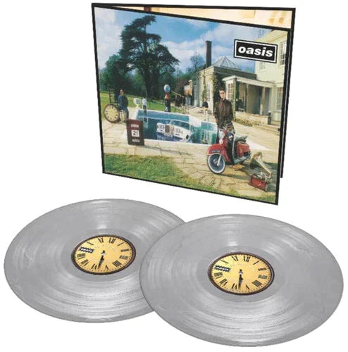OASIS 'BE HERE NOW' 2LP - SILVER