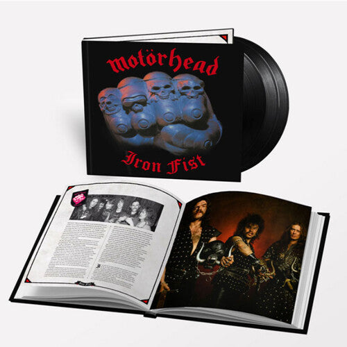 MOTORHEAD 'IRON FIST' 40TH ANNIVERSARY EDITION 3LP