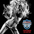 L.A. GUNS 'COVERED IN GUNS' LP - RED/BLUE