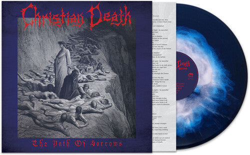 CHRISTIAN DEATH 'PATH OF SORROWS' LP - BLUE HAZE
