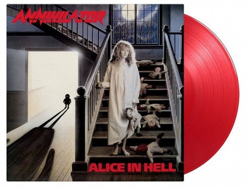 ANNIHILATOR 'ALICE IN HELL' LP - IMPORT - LTD. - TRANSLUCENT RED
