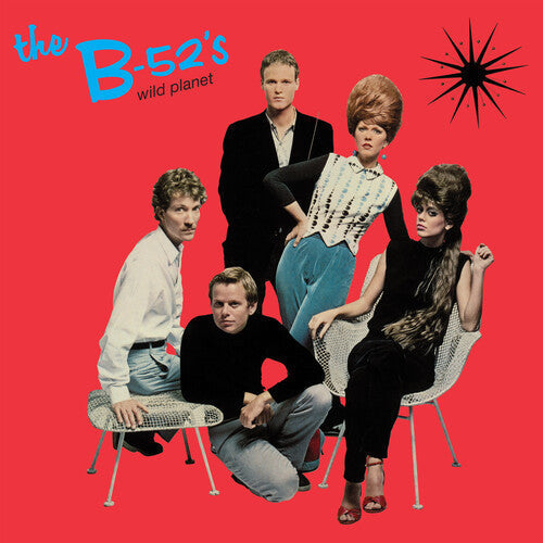 THE B-52'S 'WILD PLANET' LP - CLEAR BLUE