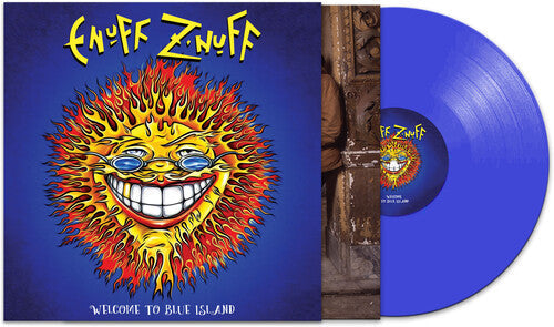 ENUFF Z'NUFF 'WELCOME TO BLUE ISLAND' LP - BLUE