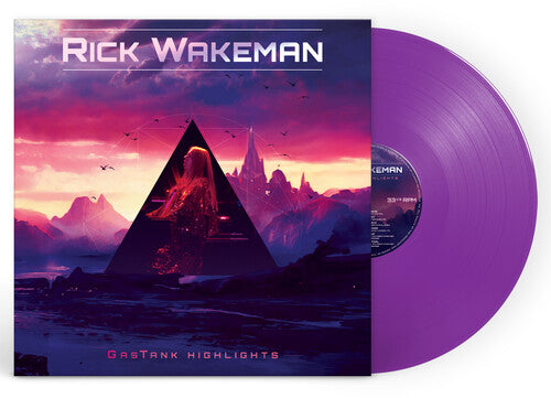 RICK WAKEMAN 'GASTANK HIGHLIGHTS' LP - PURPLE