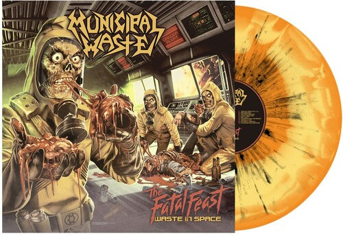 MUNICIPAL WASTE 'FATAL FEAST' LP - ORANGE/YELLOW SPLATTER