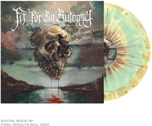 FIT FOR AN AUTOPSY 'SEA OF TRAGIC BEASTS' LP - YELLOW/MINT/ORANGE