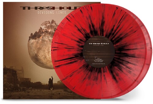 THRESHOLD 'DIVIDING LINES' 2LP - TRANSPARENT RED/BLACK SPLATTER