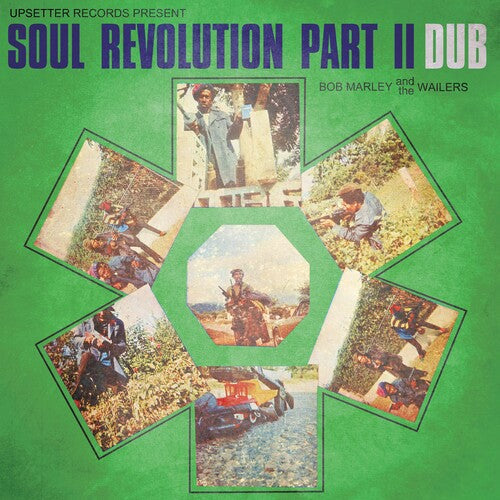 BOB MARLEY & THE WAILERS 'SOUL REVOLUTION PART II DUB' LP - GREEN SPLATTER