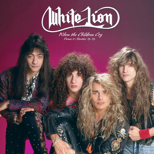 WHITE LION 'WHEN THE CHILDREN CRY: 1983-1989' LP - LTD. - PURPLE/MARBLE