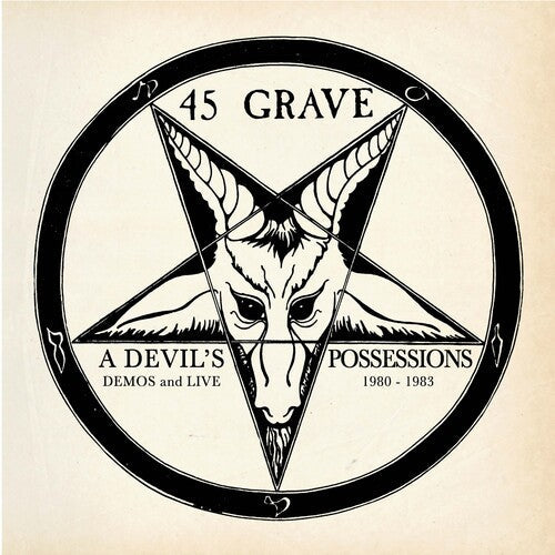 45 GRAVE 'DEVIL'S POSSESSIONS: 1980-1983' LP - GOLD/PURPLE
