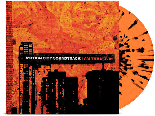 MOTION CITY SOUNDTRACK 'I AM THE MOVIE' 20TH ANNIVERSARY EDITION LP - TANGERINE/BLACK SPLATTER