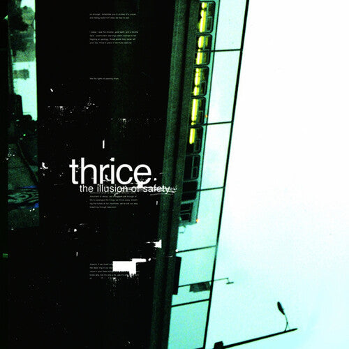 THRICE 'ILLUSION OF SAFETY' 20TH ANNIVERSARY LP - ELECTRIC BLUE