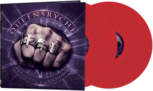 QUEENSRYCHE 'FREQUENCY UNKNOWN' LP - RED
