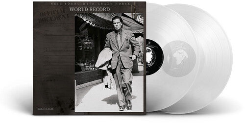 NEIL YOUNG & CRAZY HORSE 'WOLRD RECORD' 2LP - CLEAR
