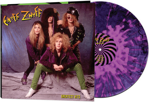 ENUFF Z'NUFF 'GREATEST HITS' LP - PURPLE SPLATTER