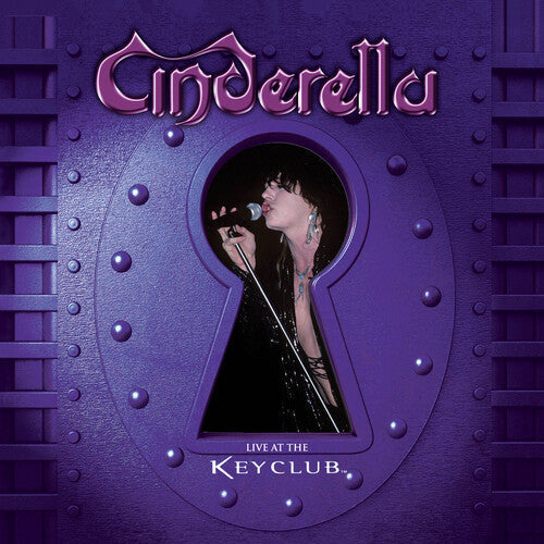 CINDERELLA 'LIVE AT THE KEY CLUB' LP - PURPLE/MARBLE/SPLATTER