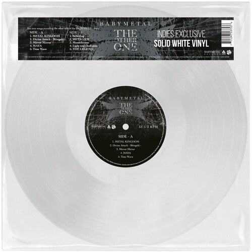 BABYMETAL 'THE OTHER ONE' LP - SOLID WHITE