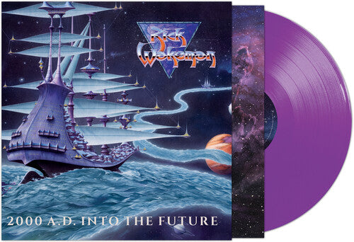 RICK WAKEMAN '2000 A.D. INTO THE FUTURE' LP - PURPLE