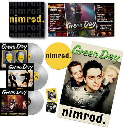 GREEN DAY 'NIMROD' BOX SET - 25TH ANNIVERSARY EDITION - SILVER