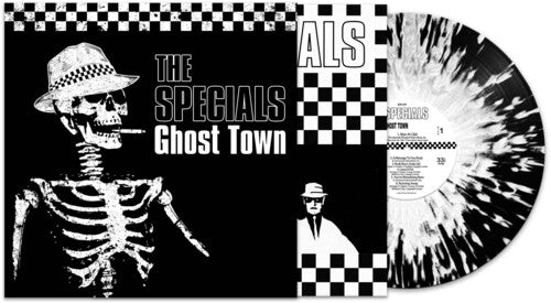 THE SPECIALS 'GHOST TOWN' LP - BLACK/WHITE/SPLATTER