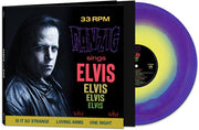 DANZIG 'SINGS ELVIS' LP - PURPLE/YELLOW HAZE