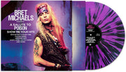 BRET MICHAELS 'SALUTE TO POISON - SHOW ME YOUR HITS' LP - PURPLE