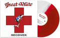 GREAT WHITE 'RECOVER' LP - RED/WHITE/SPLATTER