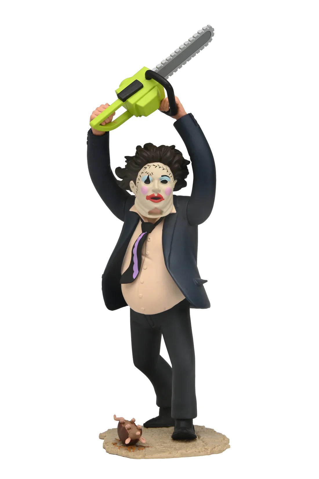 THE TEXAS CHAINSAW MASSACRE 'PRETTY WOMAN LEATHERFACE (50TH ANNIVERSARY)' TOONY TERRORS ACTION FIGURE