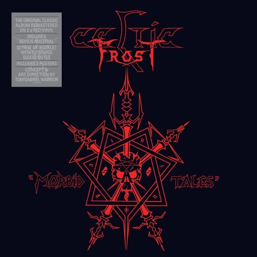 CELTIC FROST 'MORBID TALES' 2LP - RED