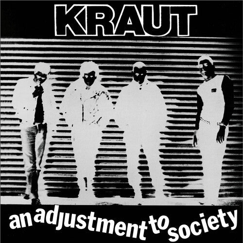 KRAUT 'AN ADJUSTMENT TO SOCIETY' LP - BLACK/WHITE/SPLATTER