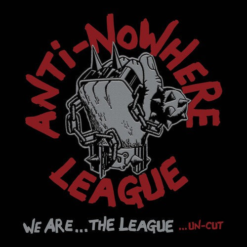 ANTI-NOWHERE LEAGUE 'WE ARE THE LEAGUE' LP - SILVER/RED/SPLATTER