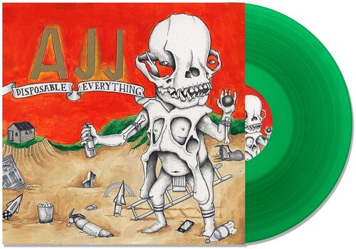 AJJ 'DISPOSABLE EVERYTHING' LP - GREEN