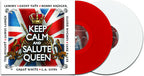 VARIOUS ARTISTS 'KEEP CALM & SALUTE QUEEN' 2LP - RED/WHITE