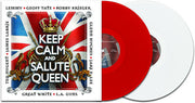 VARIOUS ARTISTS 'KEEP CALM & SALUTE QUEEN' 2LP - RED/WHITE