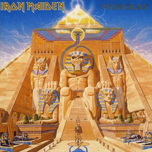 IRON MAIDEN 'POWERSLAVE' LP - 2015 REMASTER