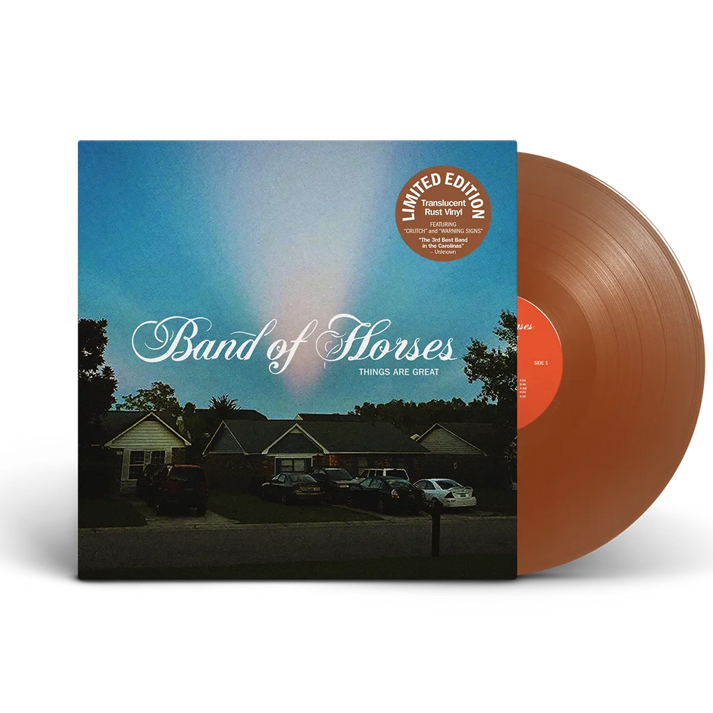 BAND OF HORSES 'THINGS ARE GREAT' LP - TRANSLUCENT RUST