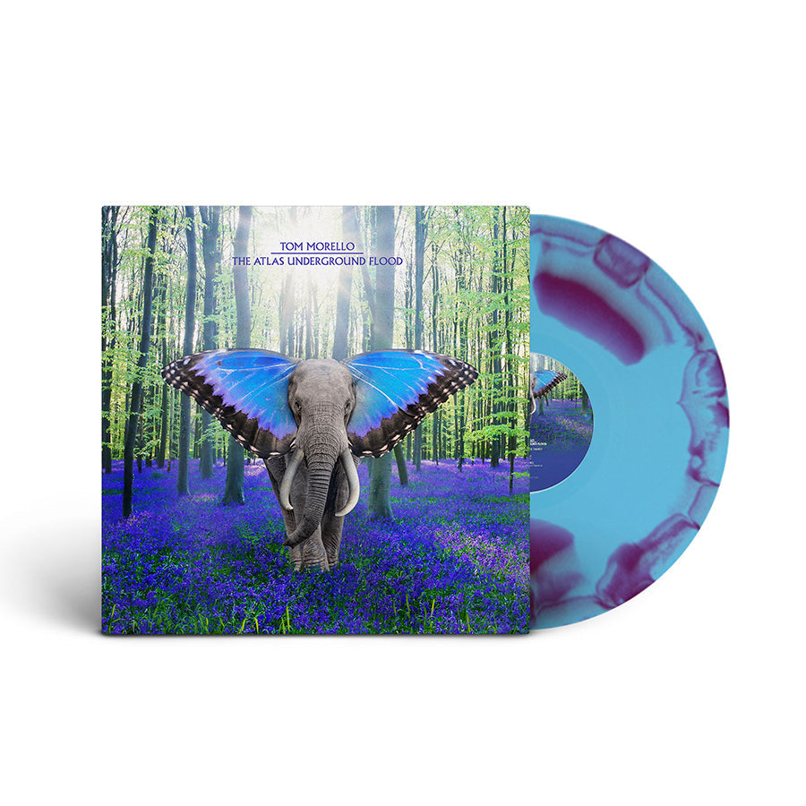 TOM MORELLO 'THE ATLAS UNDERGROUND FLOOD' LP - SKY BLUE/GRAPE