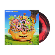 PUP 'THE UNRAVELING OF PUPTHEBAND' LP - NEON CORAL/BLACK/SMUSH