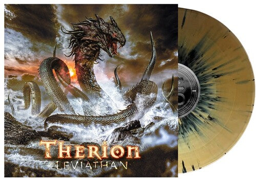 THERION 'LEVIATHAN' LP - GOLD/BLACK SPLATTER