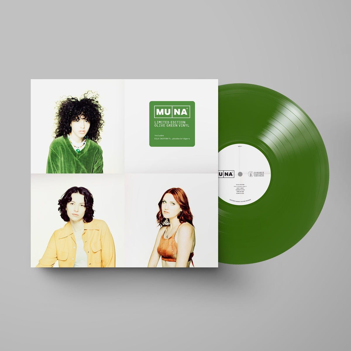 MUNA 'MUNA' LP - OLIVE GREEN