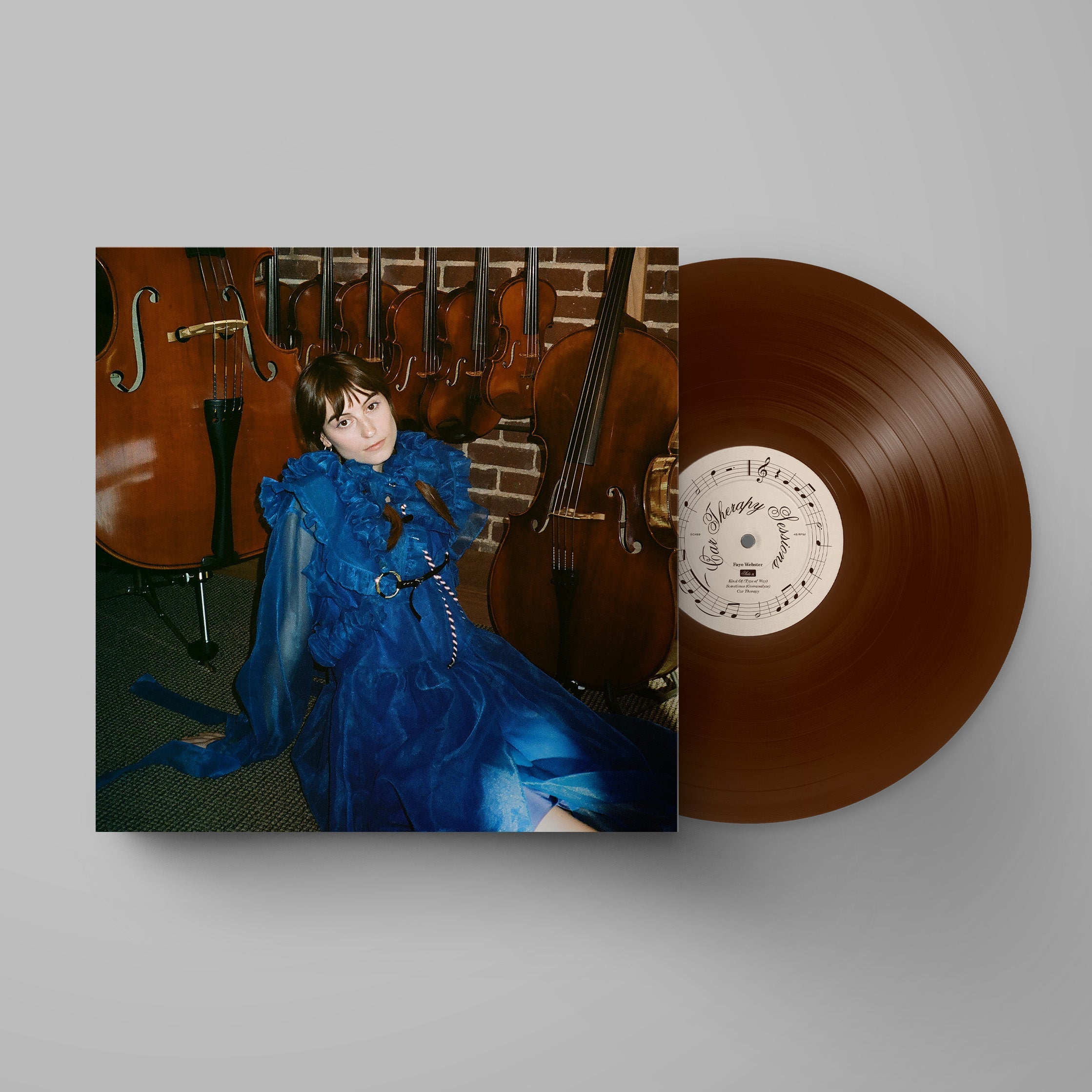FAYE WEBSTER 'CAR THERAPY SESSIONS' 12" EP - WALNUT BROWN