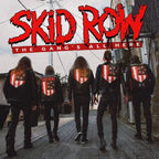 SKID ROW 'THE GANG'S ALL HERE' LP - RED + EXCLUSIVE AUTOGRAPHED PRINT