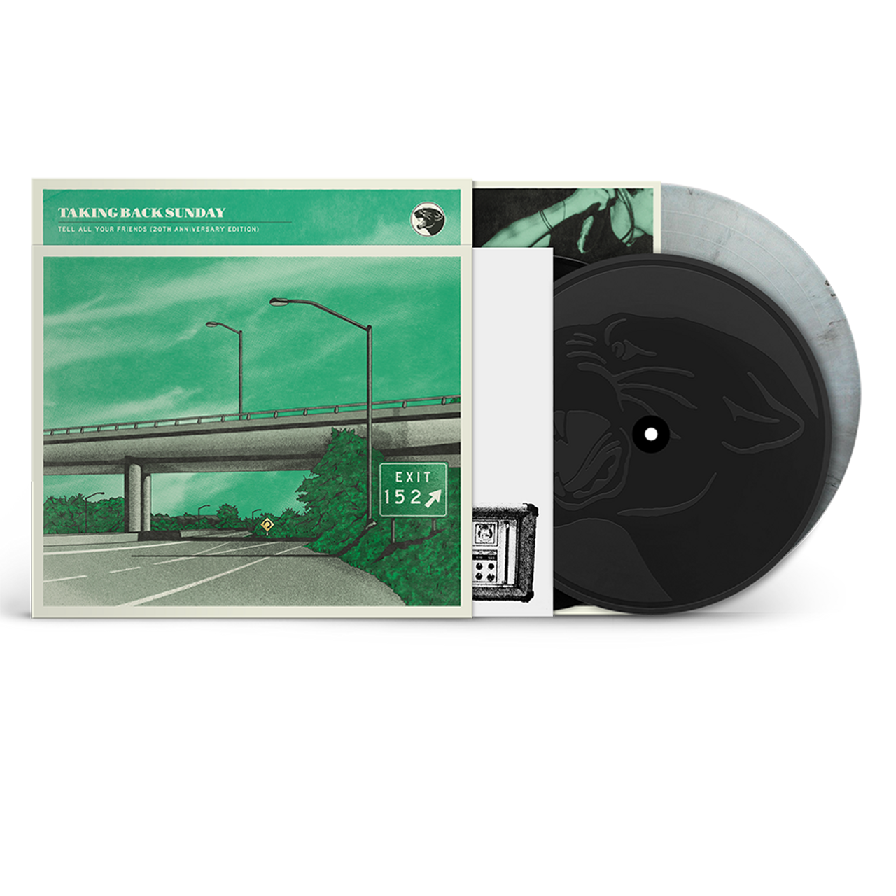 TAKING BACK SUNDAY 'TELL ALL YOUR FRIENDS' 20TH ANNIVERSARY EDITION LP + 10" - SILVER